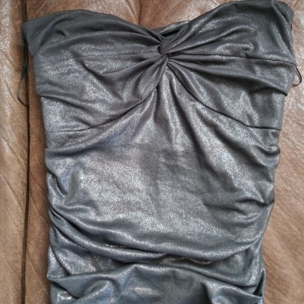 Express Ruched Tube Top